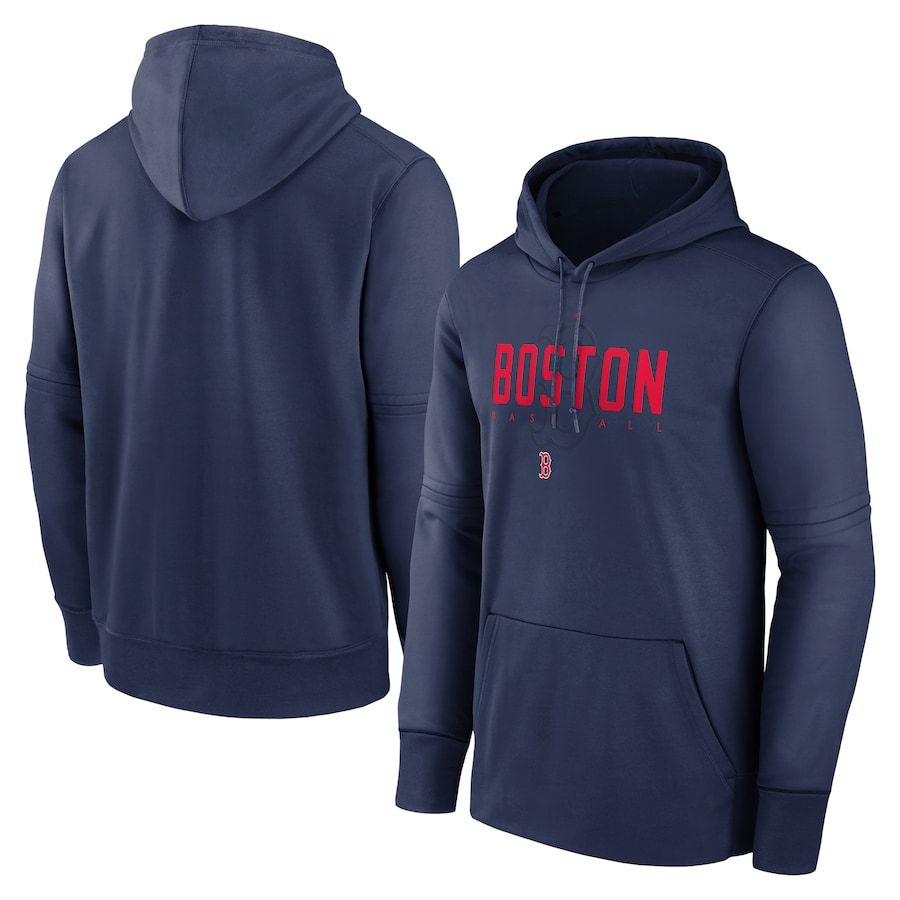Men 2023 MLB Boston Red Sox blue Sweatshirt style 1